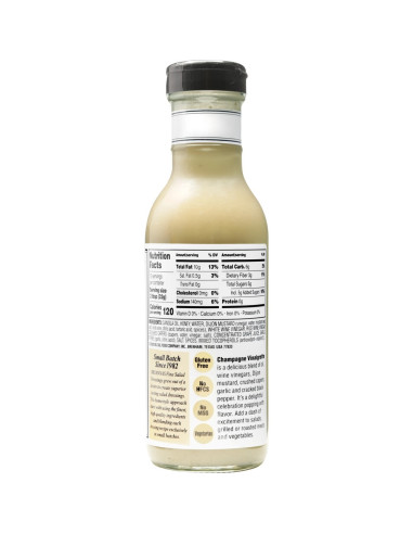 Briannas - Champagne Style Vinaigrette (vinaigrette delicata stile champagne) - My American Market