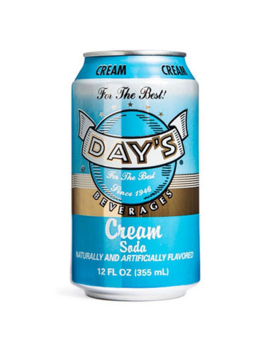 Day's Soda Cream Soda, soda à la vanille | My American Market