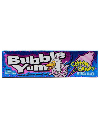 Bubble Yum - Cotton Candy (chewing-gum barbe à papa, lot de 5) - My American Market