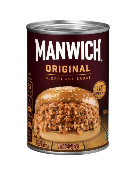 Manwich - Original Sloppy Joe Sauce (sauce pour sloppy joe) - My American Market