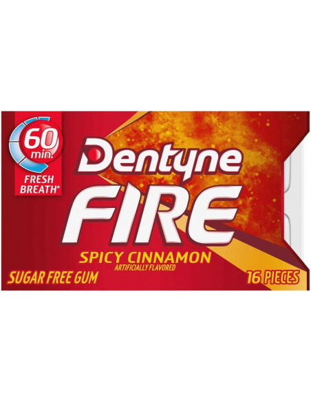 Dentyne Fire Spicy Cinnamon - My American Market