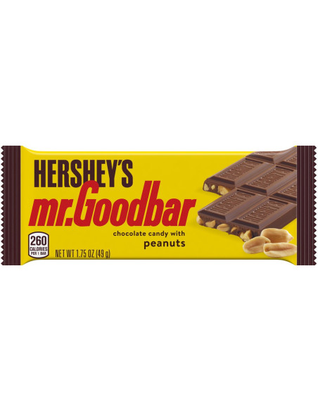 Hershey's - Mr Goodbar (barre chocolat au lait et cacahuètes) - My American Market