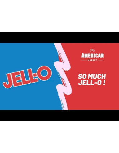 Jell-O - Cherry (gelée dessert goût cerise) - My American Market