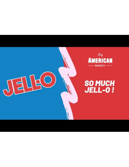 Jell-O - Cherry (gelée dessert goût cerise) - My American Market
