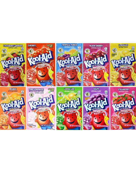Kool-Aid Cherry Unsweetened Soft Drink Mix - My American Market