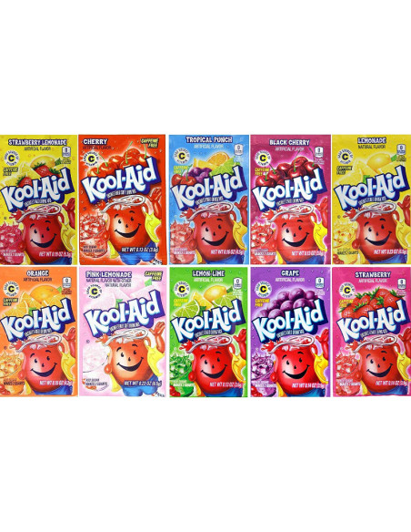 Kool-Aid - Lemonade (sachet de boisson en poudre, limonade) - My American Market