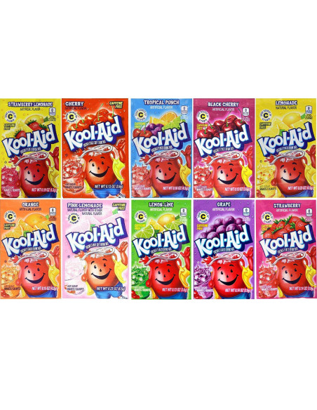 Kool-Aid Melocotón Y Mango Preparado Refresco - My American Market