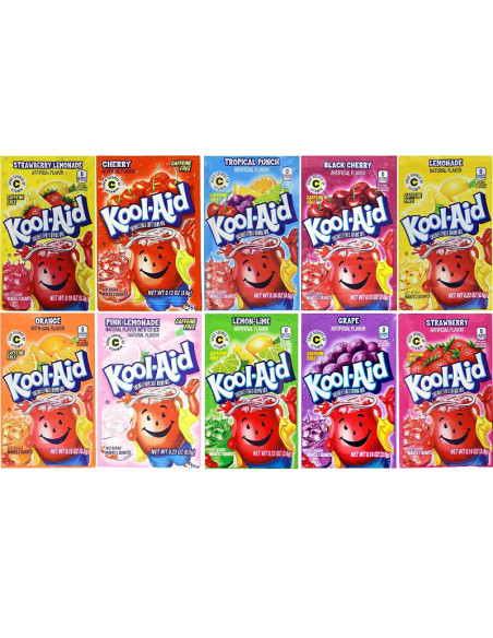 Kool-Aid Limonada Ácida De Fresa Preparado Refresco - My American Market