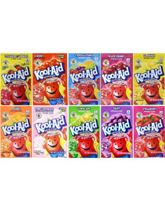 Kool-Aid Tropical Punch Unsweetenend Soft Drink Mix - My American Market 2