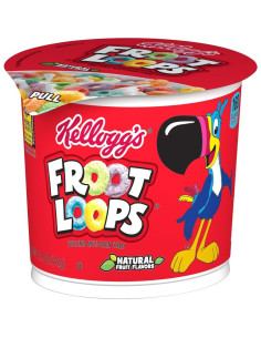 Kellogg'S Froot Loops Cereali Porzione Individuale - My American Market