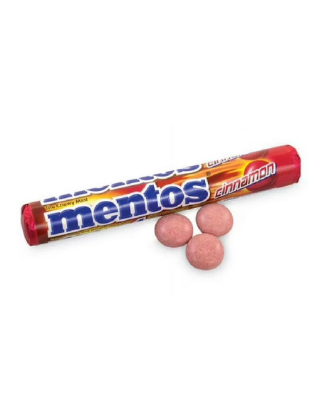 Mentos - Cinnamon (dragées à mâcher à la cannelle) - My American Market