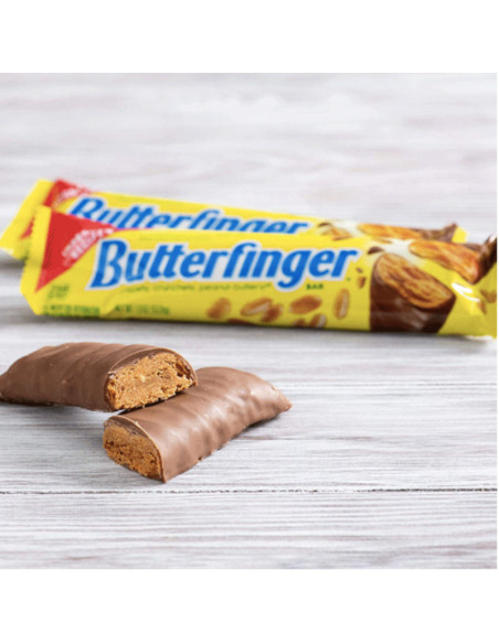 Butterfinger - Original (barre chocolatée au cœur croustillant cacahuète) - My American Market