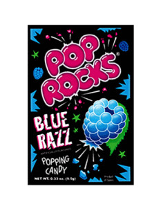 Pop Rocks Blue Razz - Azul - My American Market