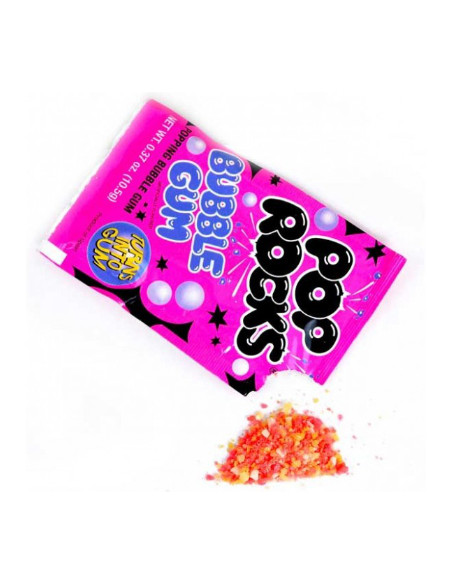Pop Rocks - Bubble Gum (bonbon pétillant chewing-gum) - My American Market