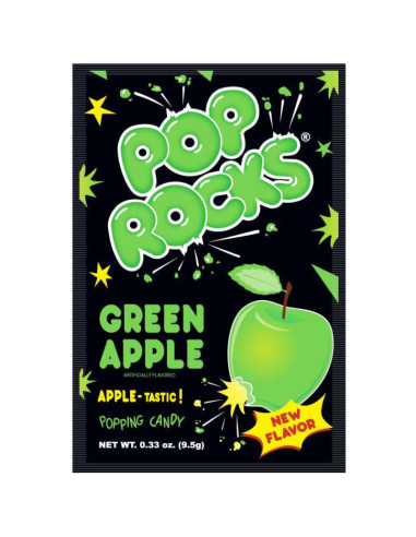 Pop Rocks - Green Apple (bonbon pétillant pomme verte) - My American Market