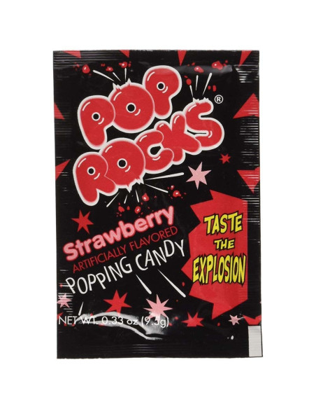 Pop Rocks - Strawberry (bonbon pétillant fraise) - My American Market