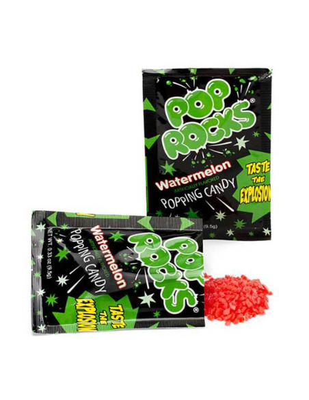 Pop Rocks - Watermelon (bonbon pétillant pastèque) - My American Market