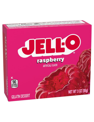 Jell-O Gelatina Frambuesa - My American Market
