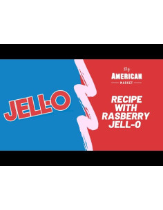 Jell-O  Raspberry - Gelatina Al Lampone - My American Market 2