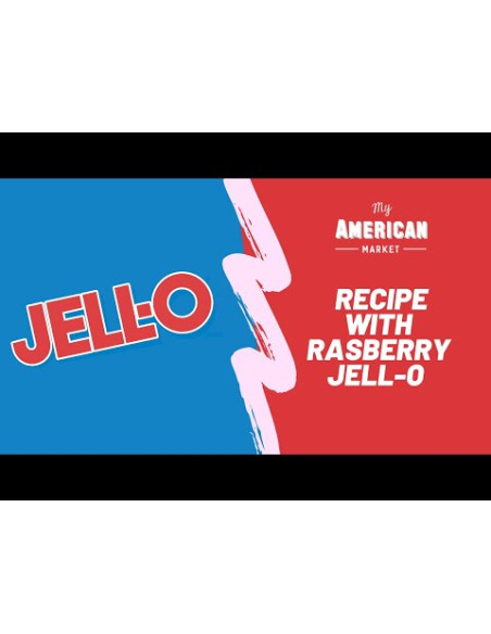 Jell-O Gelatina Frambuesa - My American Market