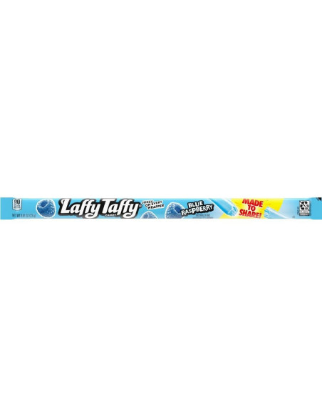 Laffy Taffy - Blue Raspberry (bonbon à mâcher framboise bleue) - My American Market