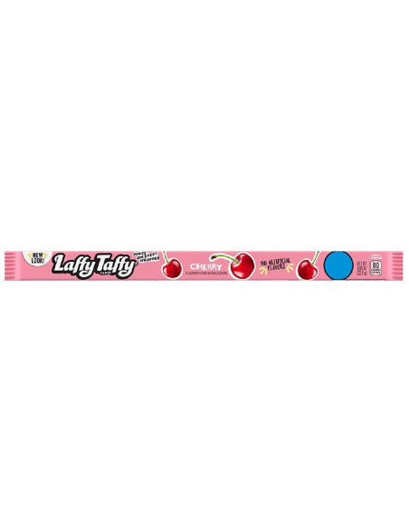 Laffy Taffy - Cherry (bonbon à mâcher cerise) - My American Market