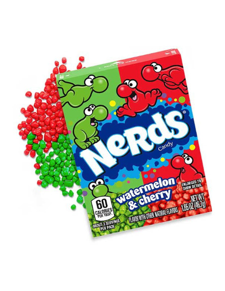 Nerds Caramelos De Sandía Y Cereza - My American Market
