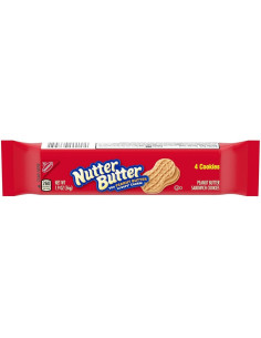 Nutter Butter - Peanut Butter Cookies (biscuits au beurre de cacahuète) - My American Market