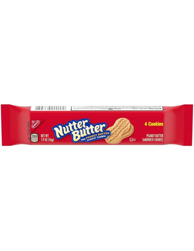 Nutter Butter - Peanut Butter Cookies (biscuits au beurre de cacahuète) - My American Market