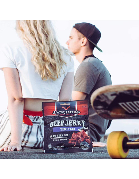 Jack Link's Beef Jerky Teriyaki Big - My American Market