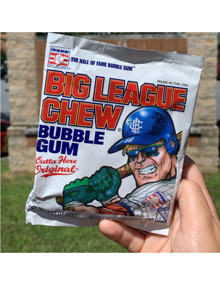 Big League Chew - Original (gomma da masticare sfilacciata in bustina) - My American Market