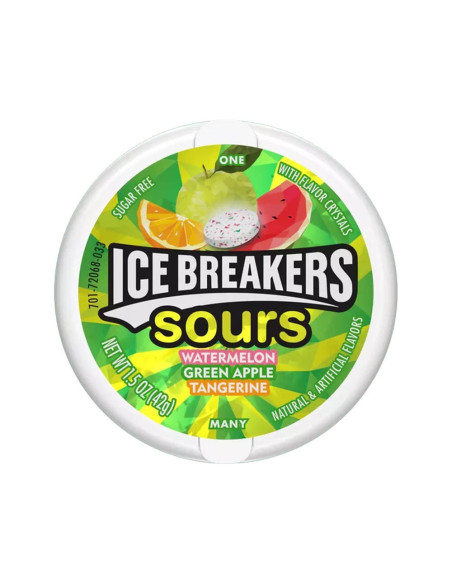 Ice Breakers Caramelle Aspre Gusto Frutta - My American Market