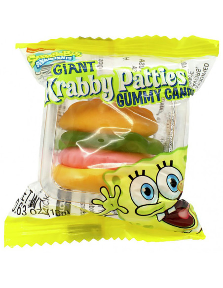 Spongebob Gummy Krabby Patties Colors - My American Market