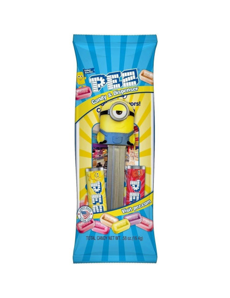 PEZ - Minions (distributeur de bonbons avec recharges) - My American Market