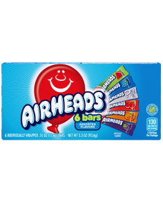 Airheads - Theatre Box (assortimento di 6 barrette da masticare) - My American Market