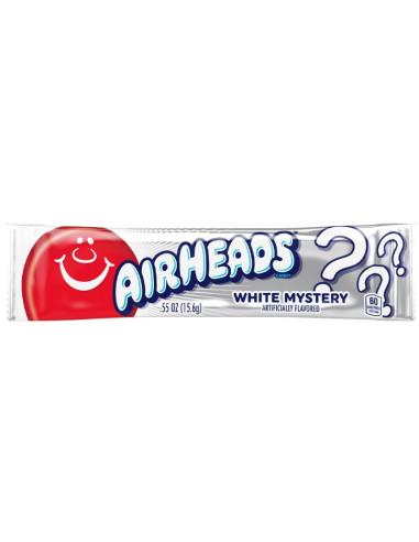 Airheads - White Mystère (barre à mâcher parfum mystère) - My American Market