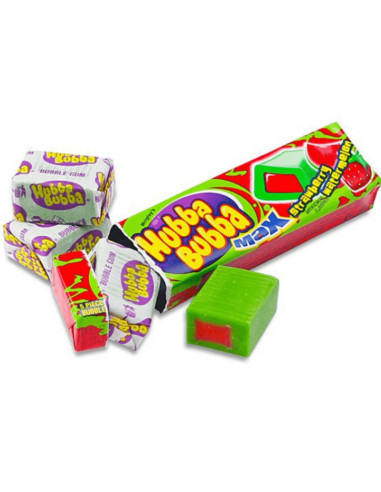 Hubba Bubba Bubble Gum Max Fragola E Anguria - My American Market