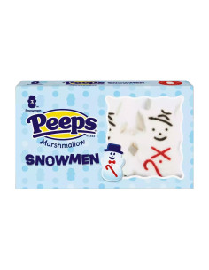 Peeps 3 Marshmallow Snowmen - My American Market