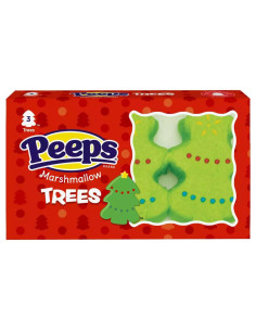 Peeps 3 Marshmallow Christmas Trees - My American Market