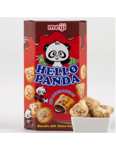 Acheter MEIJI HELLO PANDA BITE SIZE MINI BISCUITS AU CHOCOLAT | Epicerie Americaine 2