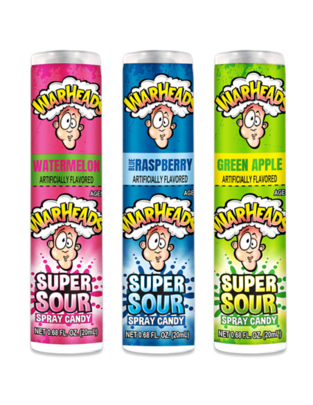 Warheads Super Sour Spray Candy - My American Market