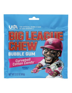 Big League Chew Chicle Algodón De Azúcar - My American Market
