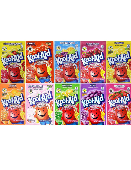 Kool-Aid Watermelon Unsweetened Soft Drink Mix - My American Market