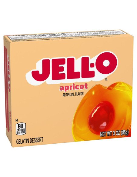 Jello Gelatina All'Albicocca - My American Market