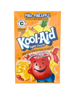 Kool-Aid Bevanda In Polvere Gusto Ananas Senza Zucchero - My American Market