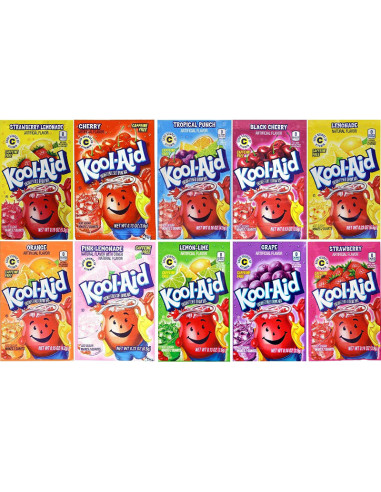 Kool Aid Bebida En Polvo Sin Azúcar Piña - My American Market