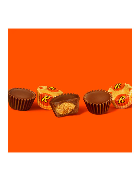 Reese's - Miniature Peanut Butter Cups (mini coupelles chocolat-cacahuète) - My American Market