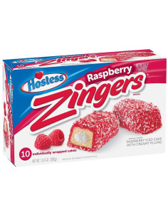 Hostess Zingers Raspberry Box - My American Market
