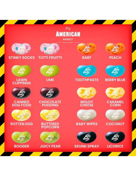 Jelly Belly Beans Beanboozled Spinner Wheel Game Box - My American Market
