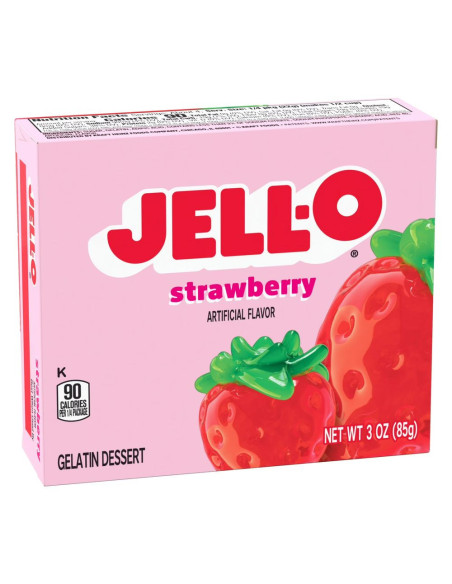 Jell-O Gelatina Fresa - My American Market